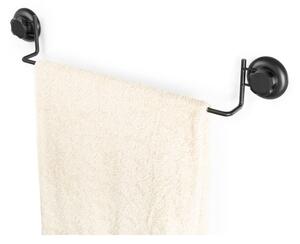 Bestlock Porta-tubo nero per asciugamani, 60,6 x 9 cm - Compactor