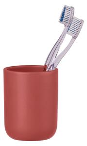 Tazza in ceramica rossa per spazzolini da denti Olinda - Allstar