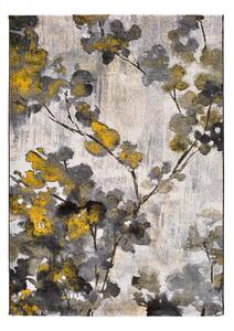 Tappeto giallo-grigio , 140 x 200 cm Bukit Mustard - Universal