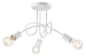 Lampada a sospensione bianca per 3 lampadine Camilla - LAMKUR