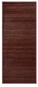 Tappeto in bambù marrone scuro 75x175 cm - Casa Selección