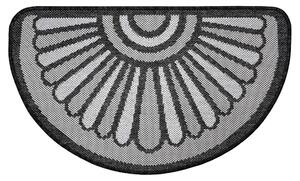 Zerbino grigio antracite , 50 x 80 cm Weave Ornamento - Hanse Home