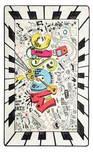 Tappeto antiscivolo per bambini , 100 x 160 cm Music - Conceptum Hypnose