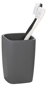 Tazza in ceramica grigia per spazzolini da denti Faro - Wenko
