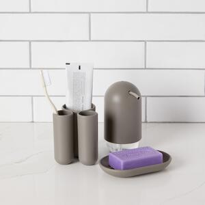 Dispenser di sapone in plastica grigio Touch - Umbra