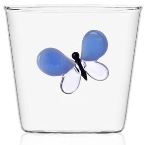 ICHENDORF MILANO Garden Picnic Bicchiere Farfalla Blu