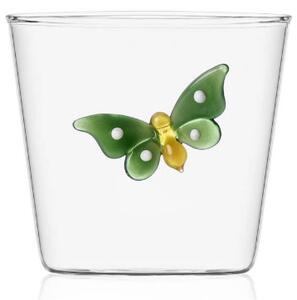 ICHENDORF MILANO Garden Picnic Bicchiere Farfalla Verde
