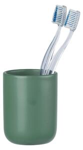 Tazza in ceramica verde per spazzolini da denti Olinda - Allstar