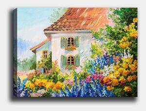 Dipinto 100x70 cm House - Wallity