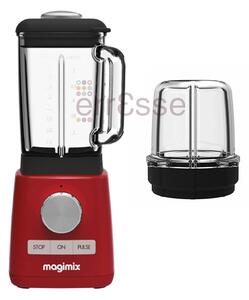 MAGIMIX Frullatore Power Blender Rosso Con Mini Bol