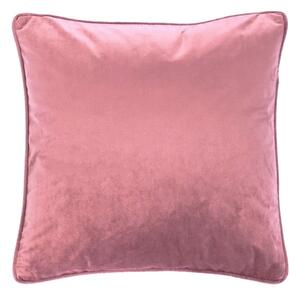 Cuscino rosa vellutato, 45 x 45 cm - Tiseco Home Studio