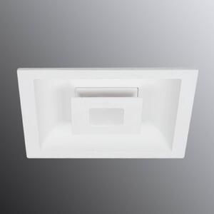 AILATI Plafoniera Eclipse con 2 LED, forma squadrata