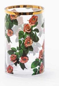 SELETTI Vaso Toiletpaper Roses 14 cm