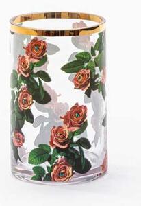 SELETTI Vaso Toiletpaper Roses 14 cm