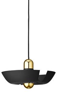 AYTM Cycnus lampada a sospensione, nero, Ø 30 cm, alluminio, E27
