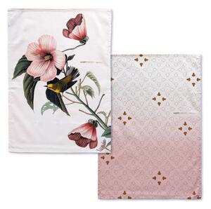 Set di 2 asciugamani in cotone 50x70 cm Blooming - Happy Friday