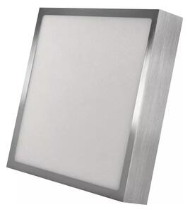 Plafoniera LED in argento lucido 22,5x22,5 cm Nexxo - EMOS