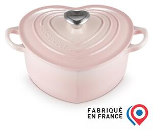 LE CREUSET Amour Casseruola Cuore 20 cm Shell Pink