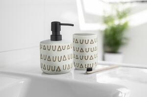 Tazza in ceramica beige per spazzolini da denti Avila - Wenko