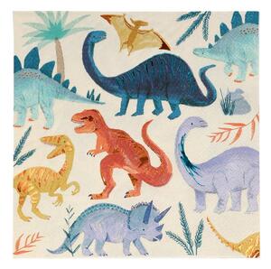 Tovaglioli di carta in set da 16 Dinosaur Kingdom - Meri Meri