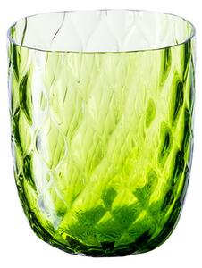 CARLO MORETTI Bicchiere Quato Cristallo di Murano Verde