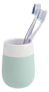 Tazza per spazzolino da denti in ceramica color menta Malta - Wenko