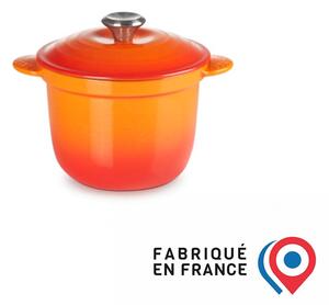 LE CREUSET Cocotte Every in Ghisa 16 cm Arancio