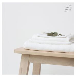 Asciugamano di lino bianco 65x45 cm White - Linen Tales