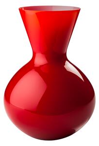 VENINI Vaso Idria Rosso H 36 cm