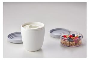 Scatola per snack allo yogurt blu scuro Ellipse Nordic - Mepal