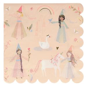 Tovaglioli di carta in set da 16 Princess - Meri Meri