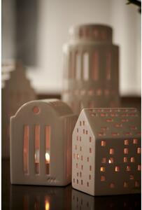 Portacandele in ceramica per tea light Urbania Lighthouse Smithy - Kähler Design
