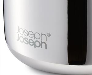 Portaspazzolino in acciaio inox in argento lucido EasyStore Luxe - Joseph Joseph