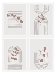 Quadri in set di 4 pezzi 30x40 cm - Casa Selección