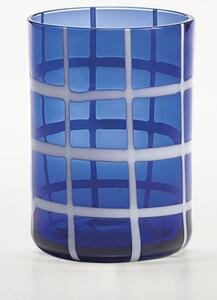 ZAFFERANO Twiddle Set 6 Bicchieri Tumbler Blu