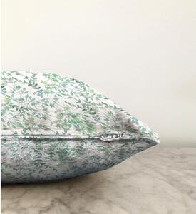 Federa in misto cotone beige e verde Twiggy, 55 x 55 cm - Minimalist Cushion Covers