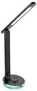 Lampada da scrivania moderna nera USB per ufficio soggiorno LED dimmerabile RGB cambia colore 6W JACEY Rabalux