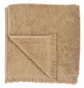 Asciugamano in cotone marrone chiaro 50x100 cm Frino - Blomus