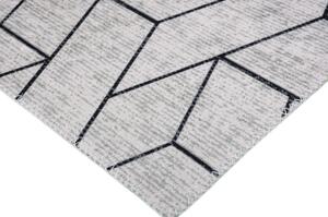 Tappeto lavabile grigio chiaro 50x80 cm - Vitaus