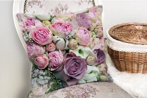 Federa in misto cotone Roses, 45 x 45 cm - Minimalist Cushion Covers