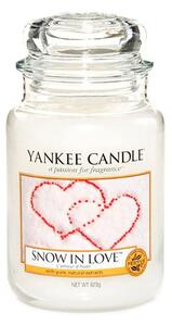 Candela profumata tempo di combustione 110 h Snow in Love - Yankee Candle