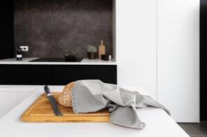 Set di 3 asciugamani da cucina in cotone grigio, 70 x 50 cm - Tiseco Home Studio