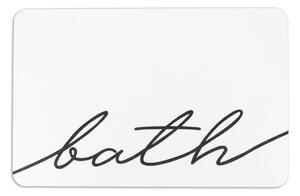 Tappetino da bagno bianco 39x60 cm Bath - Artsy Doormats