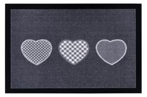 Zerbino grigio , 40 x 60 cm Hearts - Hanse Home
