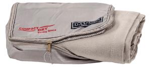 Asciugamano Compact Dry 50x100 cm in Microfibra Nero - Daunex