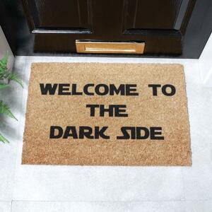 Zerbino in cocco 40x60 cm Welcome to the Darkside - Artsy Doormats