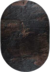 Tappeto nero lavabile 80x120 cm - Vitaus
