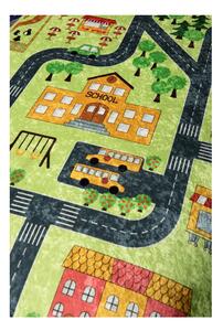Tappeto per bambini Verde 100 x 160 cm Small Town - Conceptum Hypnose