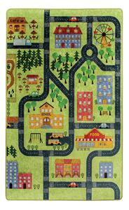 Tappeto per bambini Verde , 200 x 290 cm Small Town - Conceptum Hypnose