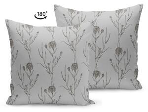 Cuscino con imbottitura Grey Nature, 43 x 43 cm - Kate Louise
